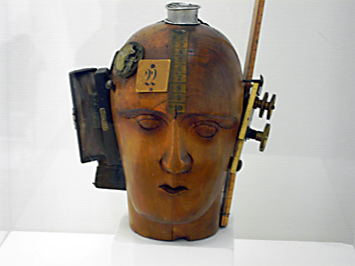 Mechanischer Kopf von Raoul Hausmann, 1919, Foto: urb