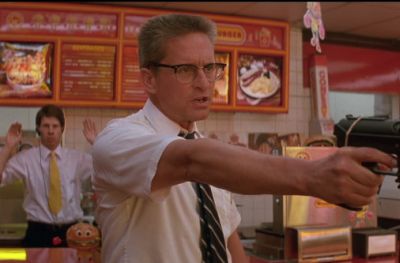 Michael Douglas in Falling down